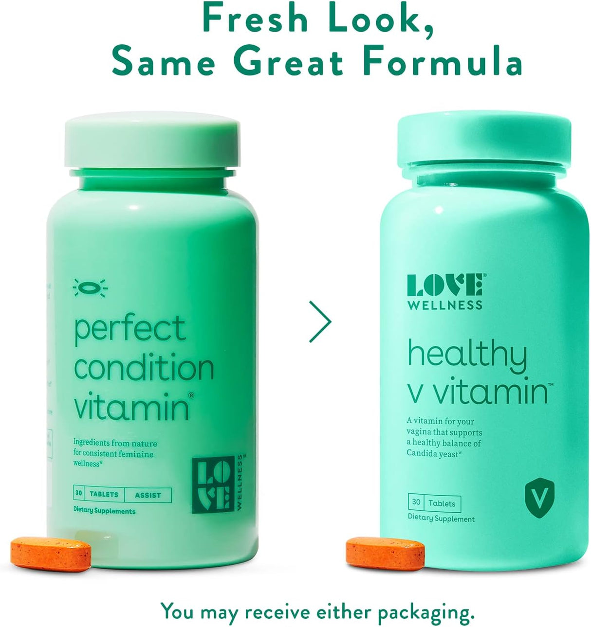 Amor perfecto estado Vitamina con cúrcuma de bienestar
