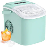 Máquina de Hielo Silonn, 9 Cubos en 6 Min, Auto-Limpieza