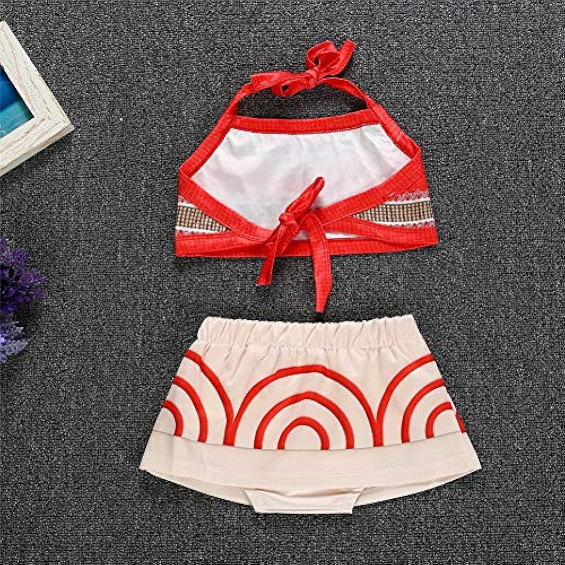Disfraces Traje de baño de princesa Halter Bikini