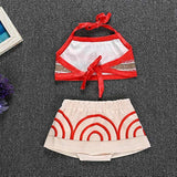 Disfraces Traje de baño de princesa Halter Bikini