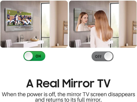 Televisor Baño Smart Mirror SYLVOX 24 1080P IP66 WiFi