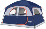 Tienda de campaña UNP 6 personas, impermeable, fácil montaje, 10'x9