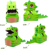 Disfraz Dinosaurio para Niños, Cartón, Modelo DIY