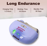 Cortauñas Eléctrico TMIN con Luz y 2 Velocidades, Modelo 2 en 1