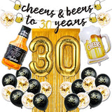 Kits de Decoración de 30 cumpleaños/83 piezas.Cefanty_Direct