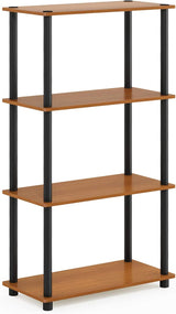 Estantería Multipropósito 4 Niveles Furinno Modelo 99557LC/BK