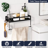 Soporte de Toallas de Papel con Estante para Cocina y Baño
