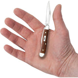 Cuchilla de bolsillo marrón para caza