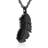 Collar de urna de alas de plumas, recuerdo conmemorativos