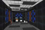 Paneles Acústicos Wedge 12 x 12 x 1 - 48 Piezas para Estudio