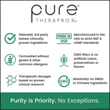 Suplemento Pure Therapro Rx de inmunoglobulina IgG Elite