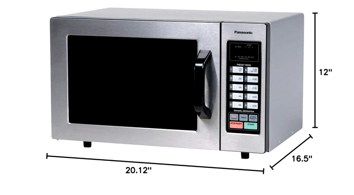 Horno Microondas Panasonic 1000W con Tapa Nordic Ware Deluxe