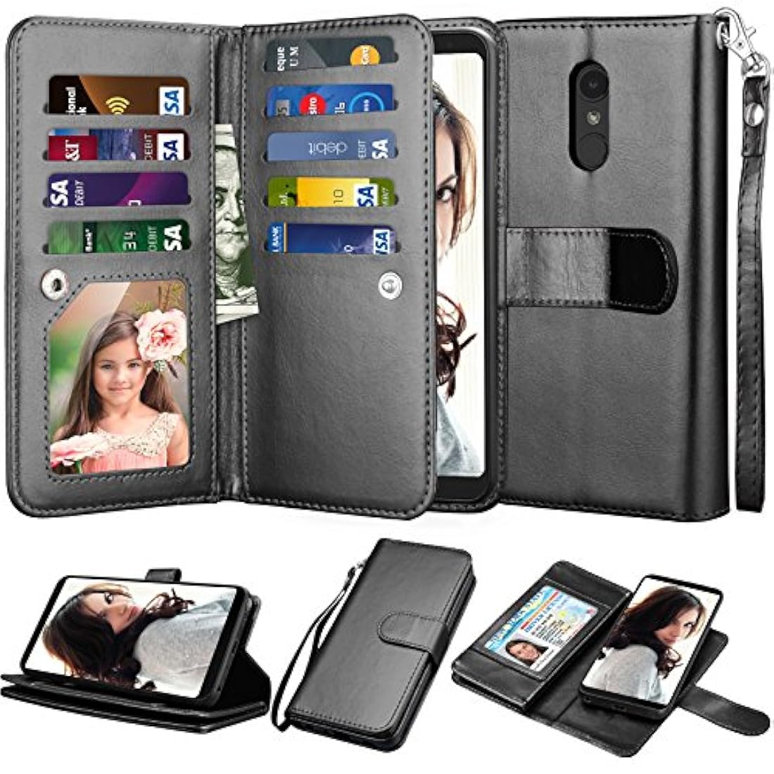 Funda para LG Stylo 4, LG Stylo 4, funda tipo cartera,