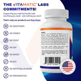 Vitamatic 5-HTP 200mg con B6 - 240 Cápsulas Vegetarianas