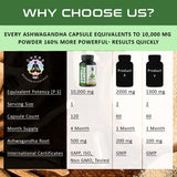 Suplementos de Ashwagandha XTRAKT, 120 cápsulas veganas