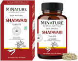 Shatavari Tablets de mi Nature -90 Tabletas, 1000mg  India