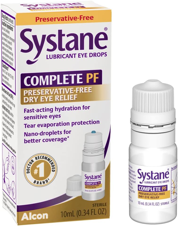 Gotas Multidosis para Ojos Secos Sin Conservantes 0.3 fl oz