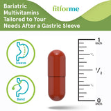 Multivitaminas Bariátricas FitForMe con Hierro - 30 Cápsulas