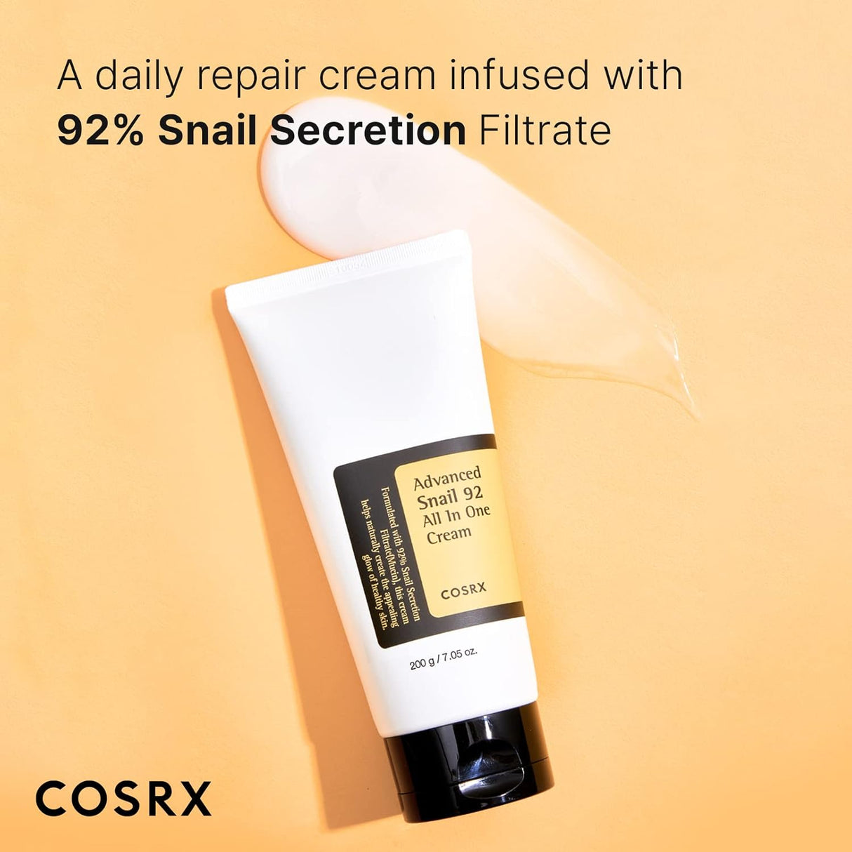 Crema Facial Reparadora Diaria con Mucina de Caracol, Piel