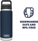 Botella YETI Rambler 26 oz, Acero Inoxidable, Aislada al Vacío