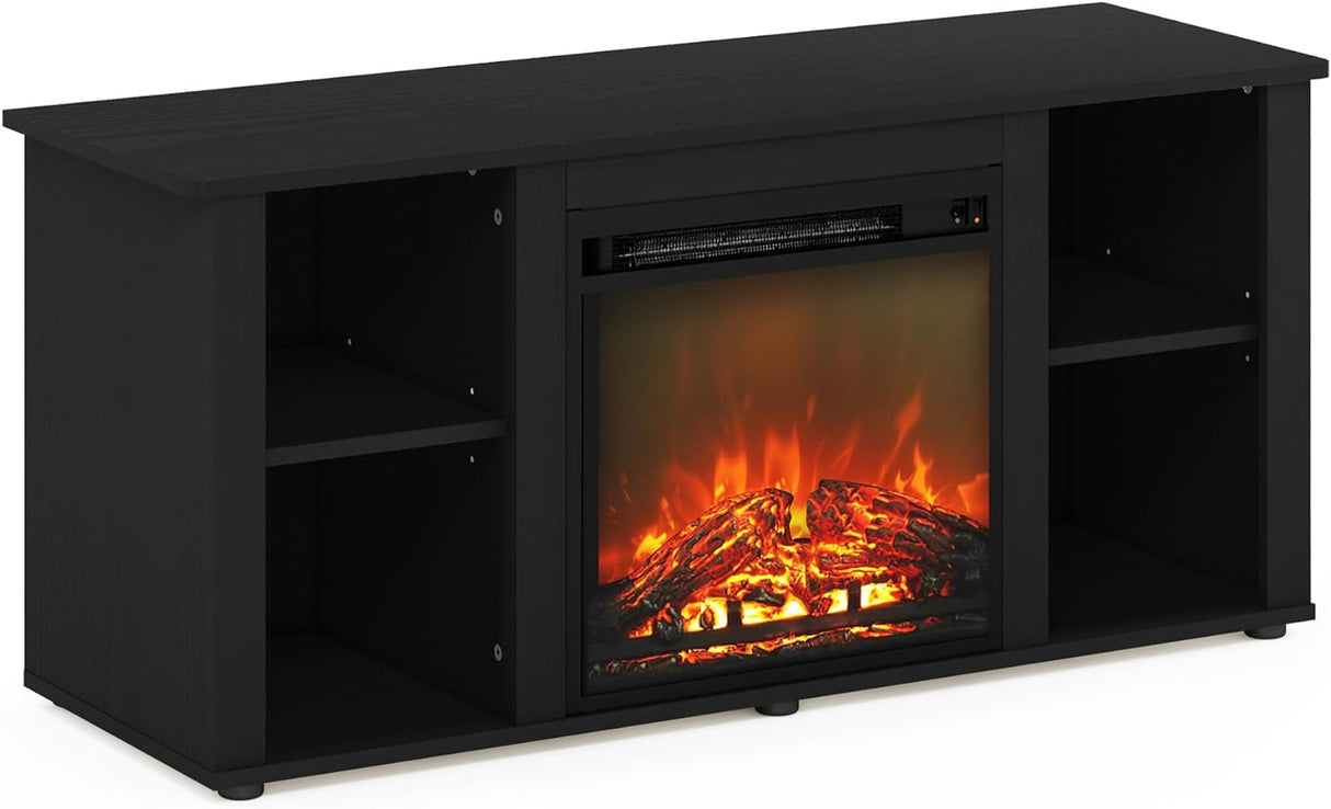 Soporte TV 55" con chimenea ajustable - Modelo Jensen