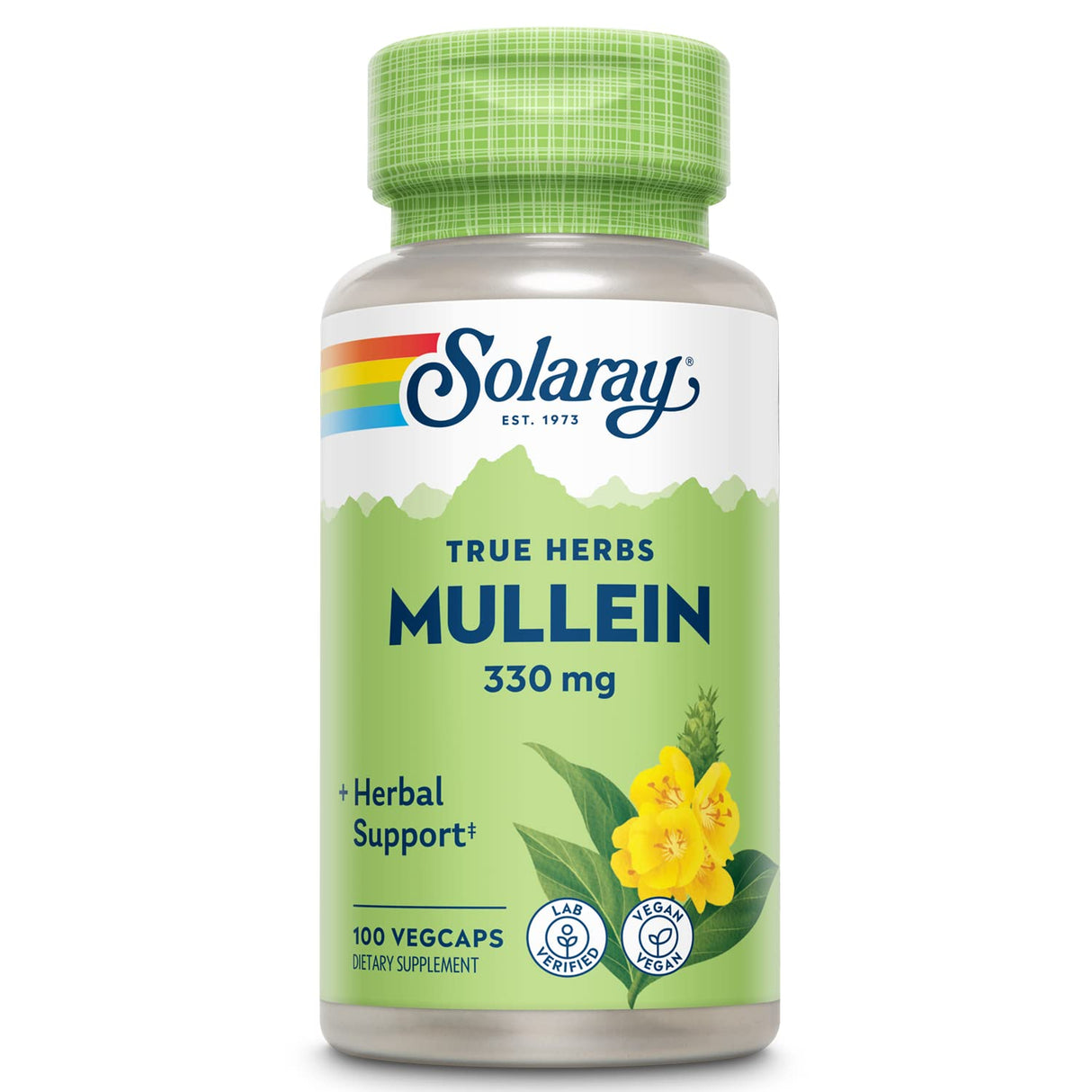 Solaray Hoja de gordolobo apoyar la función respiratoria