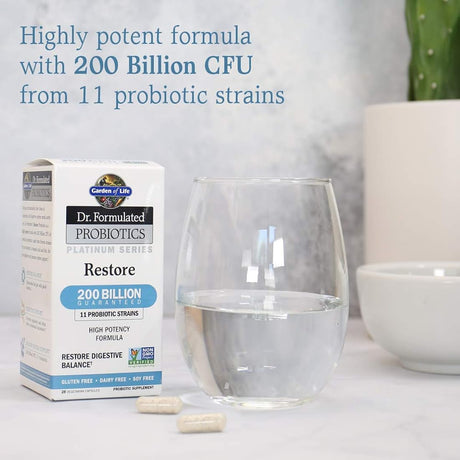 Suplemento  Formulated Probiotics Platinum Series Restore