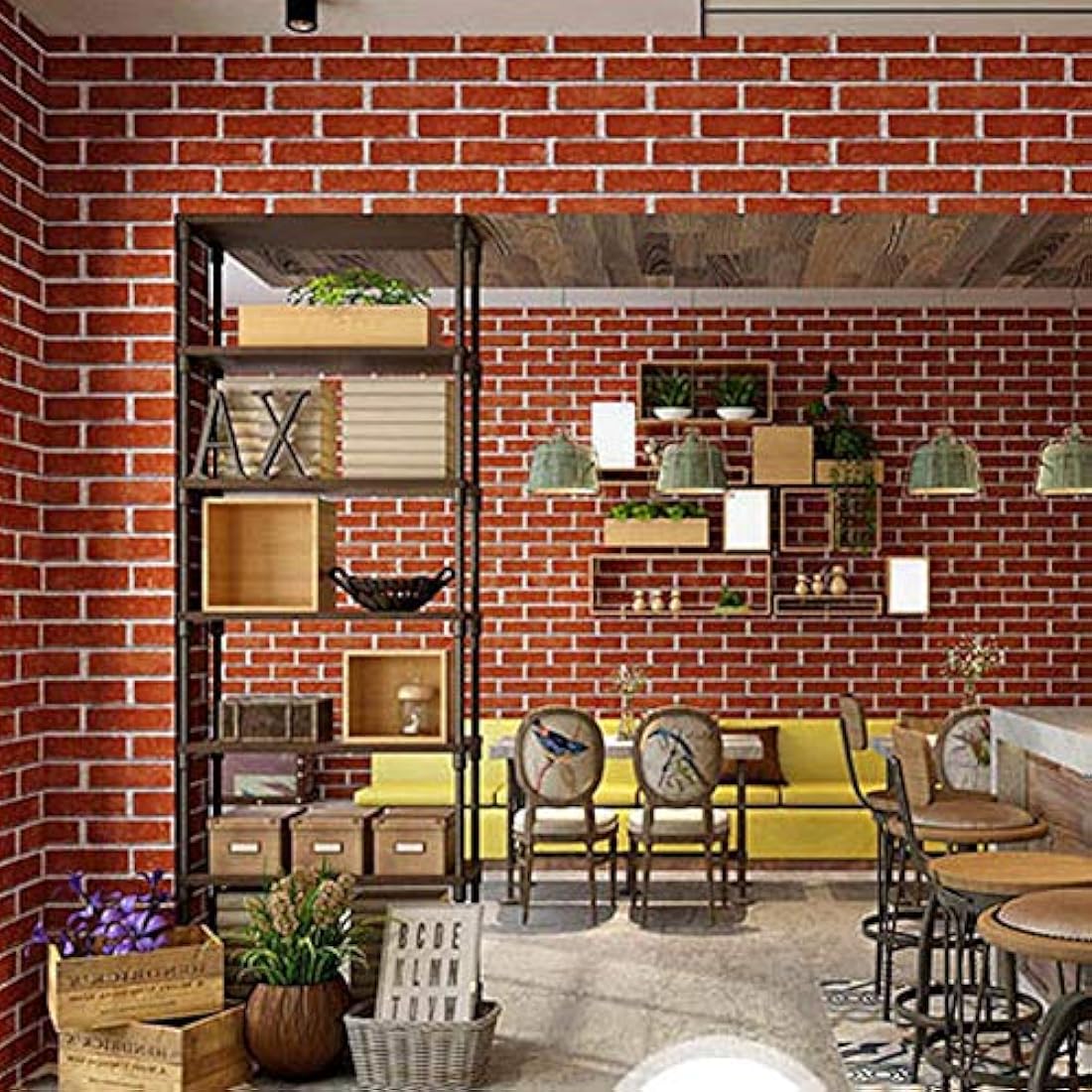 Lependor - Papel pintado decorativo autoadhesivo para pared