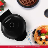 Mini Waffle Maker Holstein, Antiadherente, 4 pulgadas, Rápido