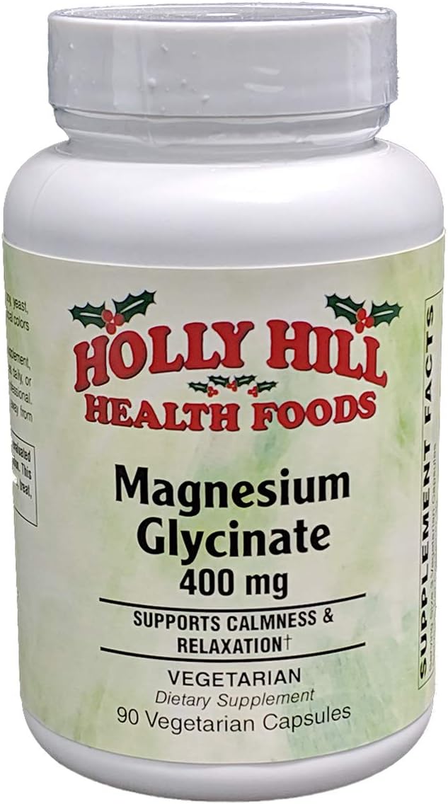 Magnesio Glicinato 400mg 90 Cápsulas Vegetarianas