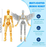 Conjunto de Figuras de Acción, Titan 13, 3D Impresas, T-13