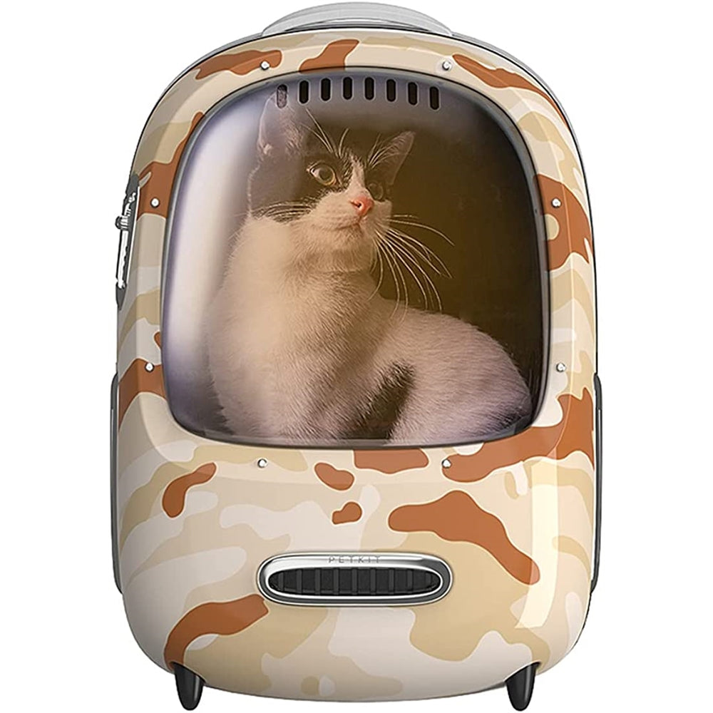 Mochila para gatos y cachorros es muy ligera y espaciosa