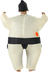 Disfraz inflable de luchador de sumo de Toloco