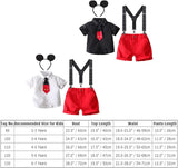 Disfraz Infantil IBTOM CASTLE con Corbata, Tirantes y Short