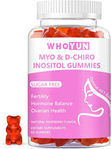 Gomitas de Inositol Sin Azúcar, 60 cápsulas, equilibrio hormonal