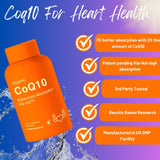 CoQ10 Avanzado 200mg con Pimienta Negra 90 cápsulas