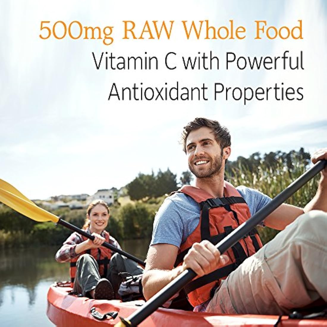 Vitamina C vegano, vitamina código Raw, completo suplemento