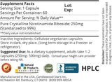 Mega Resveratrol Nicotinamida NR. 99% Puro, Micronizado, Vegano