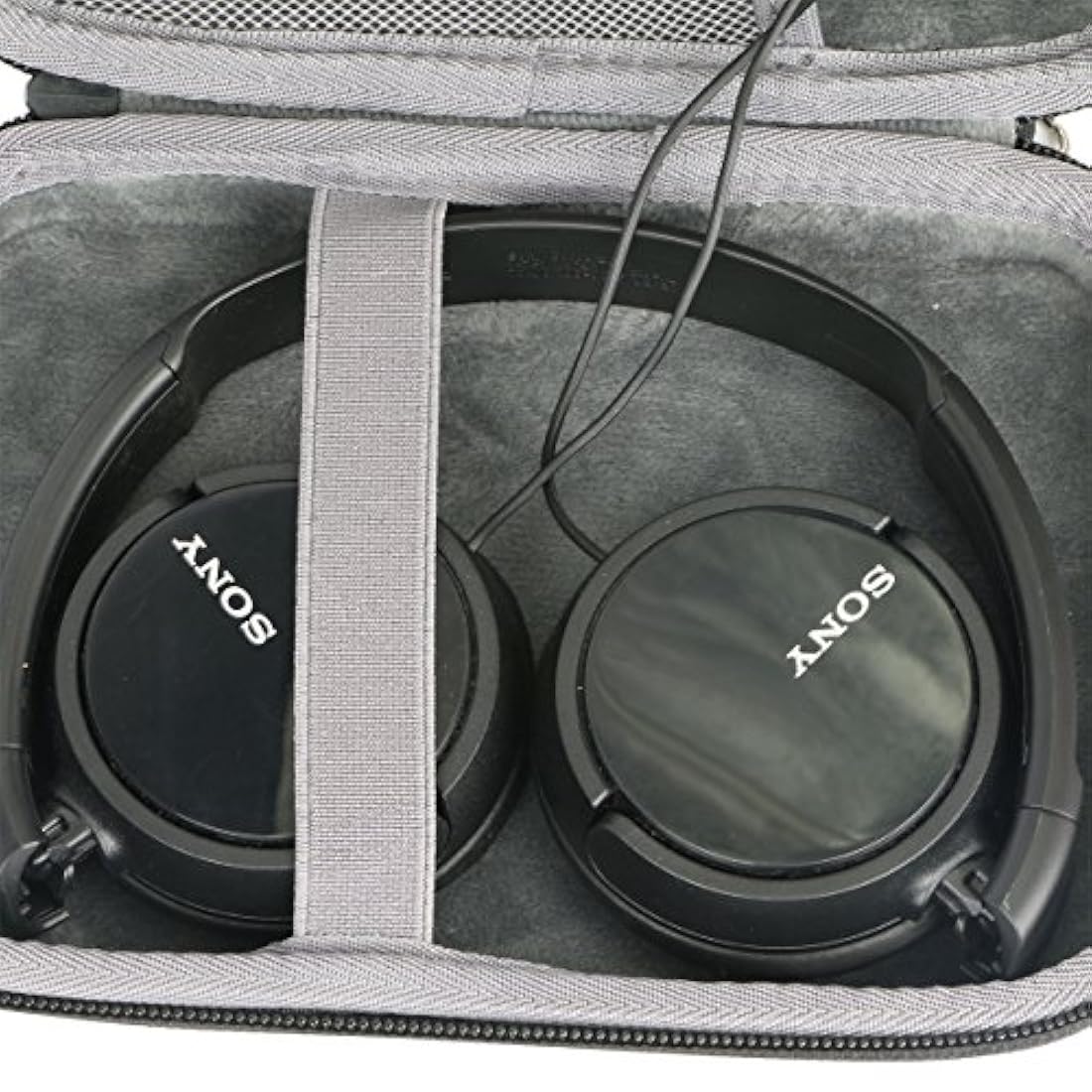 Funda de viaje rígida para Sony color negro