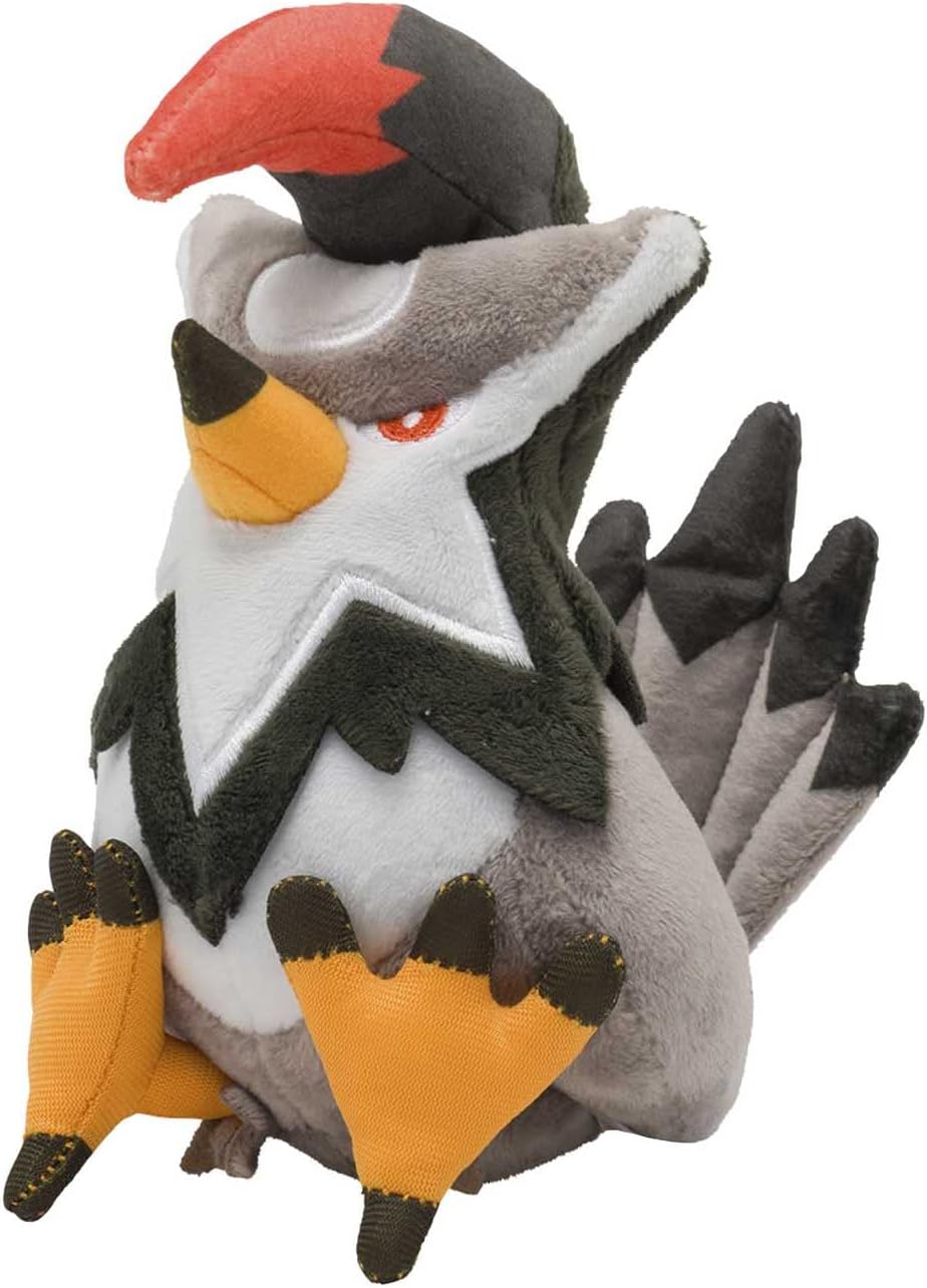 Pokémon Center: Staraptor Sitting Cuties Felpa, 7 ¼ pulgadas