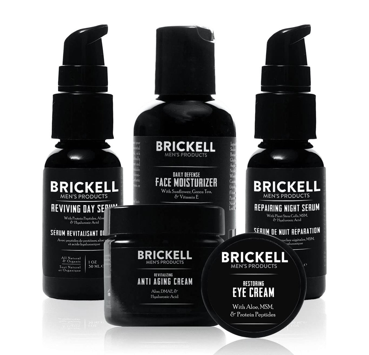Rutina antienvejecimiento completa para hombre Brickell Men