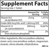 Carlson Tri-B, Complejo de vitamina B 25 mg de vitamina B-6