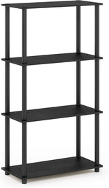 Estante Multipropósito Furinno 4 Niveles, Tubos Redondos, Modelo
