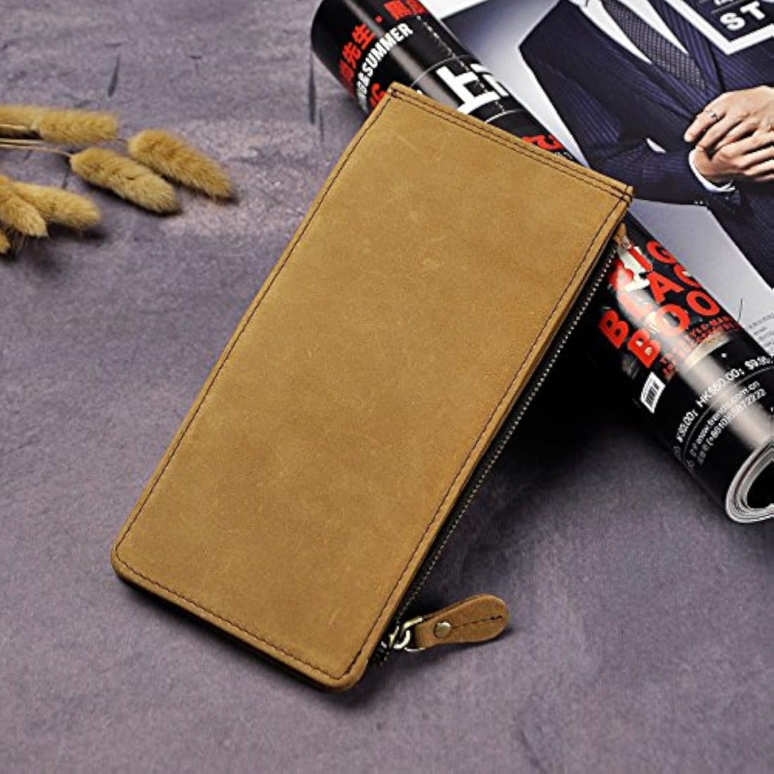 Funda de piel sintética para hombre