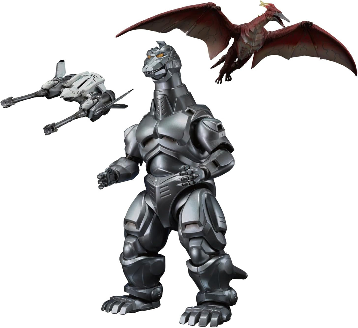 Figurita Mechagodzilla y Garuda, Bandai S.H.MonsterArts, Ver. Makuhari