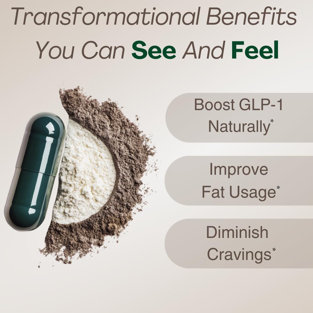 Suplemento GLP-1 para el Apetito y Metabolismo - 60 Cápsulas