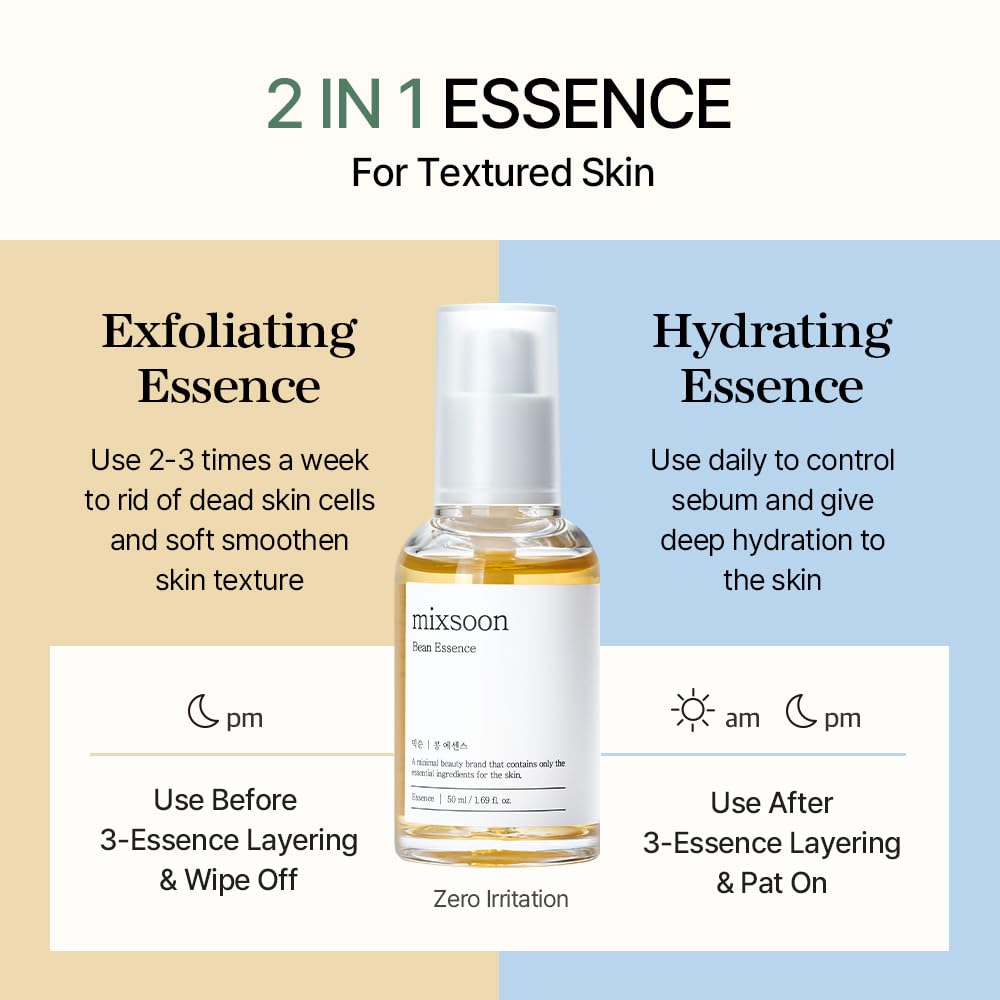Esencia exfoliante hidratante vegana de caracol para rostro