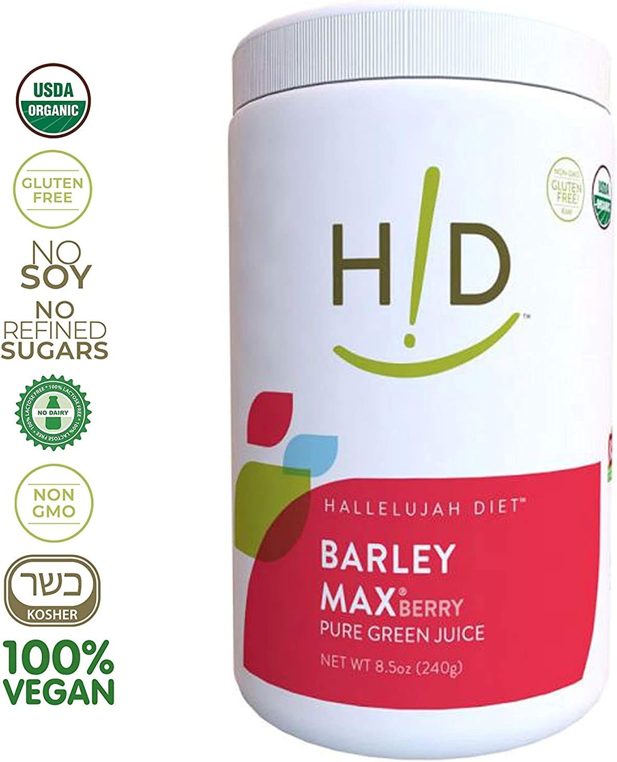 Suplementos BarleyMax  Polvo de jugo verde de cebada  8.5 oz