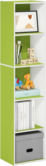 Estantería de 5 niveles, cubos, Furinno Luder