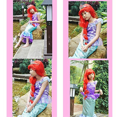 Disfraces Disfraz de princesa sirena para niñas